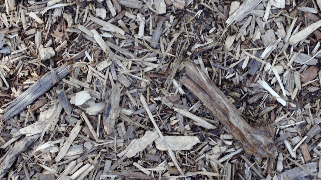 dried grey mulch 