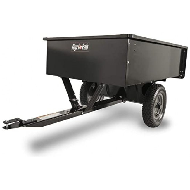 Agri-Fab 45-0101 750-Pound Max Utility Tow Behind Dump Cart, Black